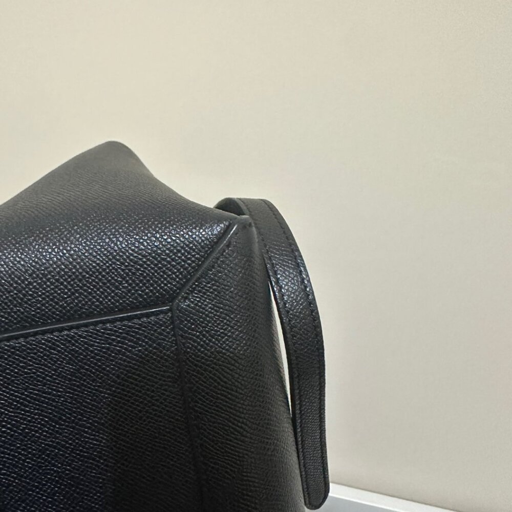 CELINE Grained Calfskin Belt Bag Micro Black - Picture 8 of 15